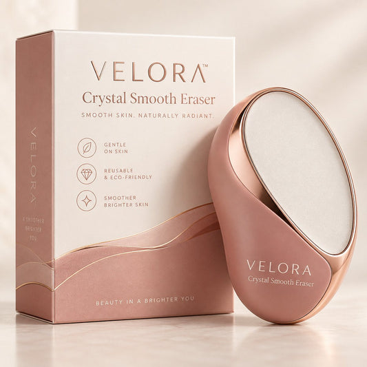 Velora Crystal Smooth Eraser – Kristall-Haarentferner ohne Klinge - Velora