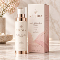 Velora hals dekollete creme mit retinol