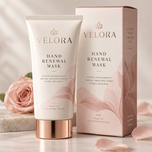 Velora hand renewal mask pflegende peel