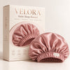 Velora satin sleep bonnet verstellbare satin