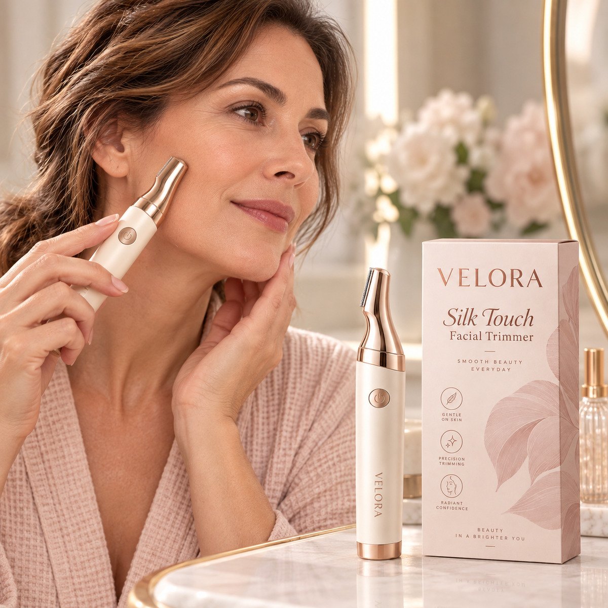 Velora Silk-Touch Facial Trimmer