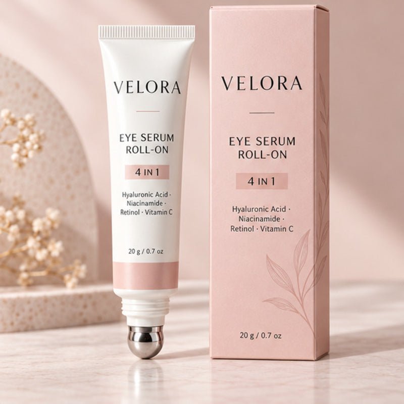 Velora Augen-Serum – Gegen Krähenfüße, Augenringe & Schwellungen - Velora