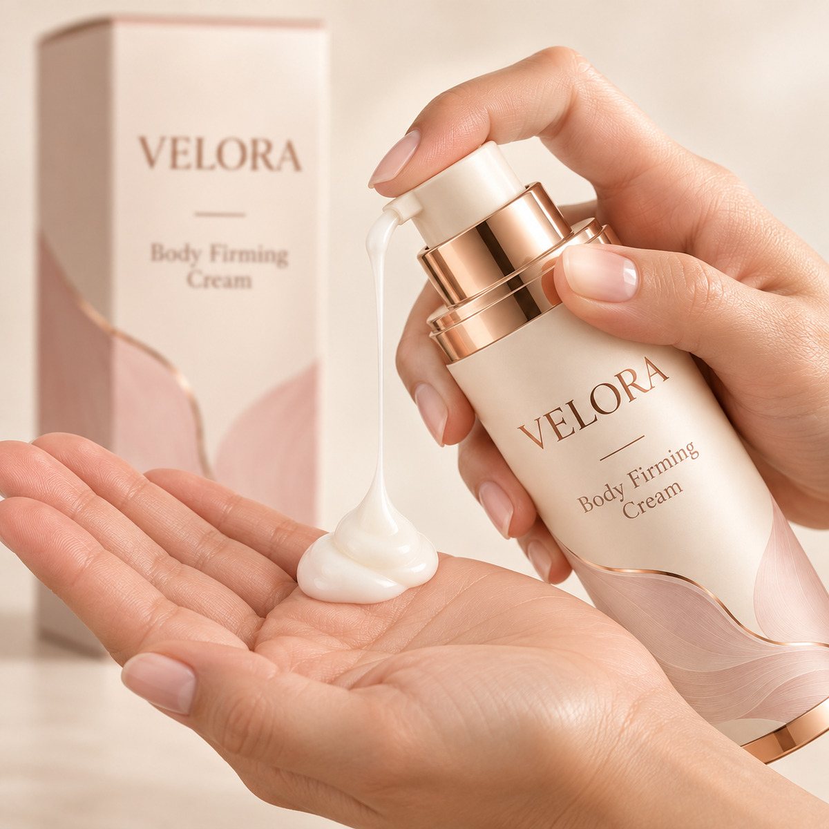 Velora Body Firming Cream – Retinol-Körpercreme für ein strafferes Hautgefühl - Velora