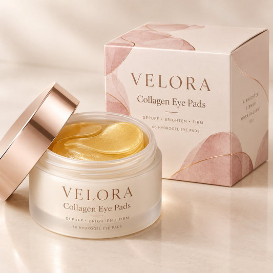 Velora Collagen Eye Pads – 60 Kollagen-Augenpads - Velora