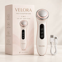 Velora Face Sculptor – EMS & Rotlicht Gesichtsmassager - Velora