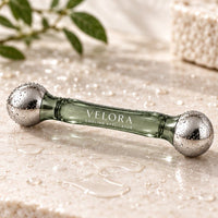 Velora Kühl-Applikator – Kühlender Massage-Roller für Gesicht & Augen - Velora