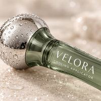 Velora Kühl-Applikator – Kühlender Massage-Roller für Gesicht & Augen - Velora