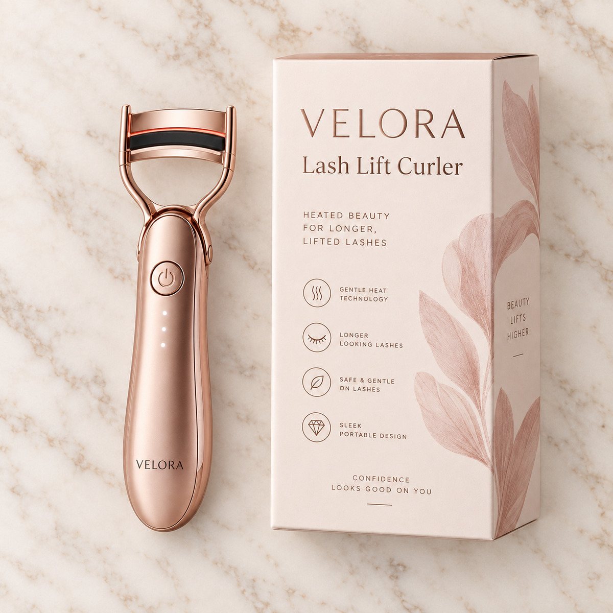 Velora Lash Lift Curler – Wimpernzange mit Kamm - Velora